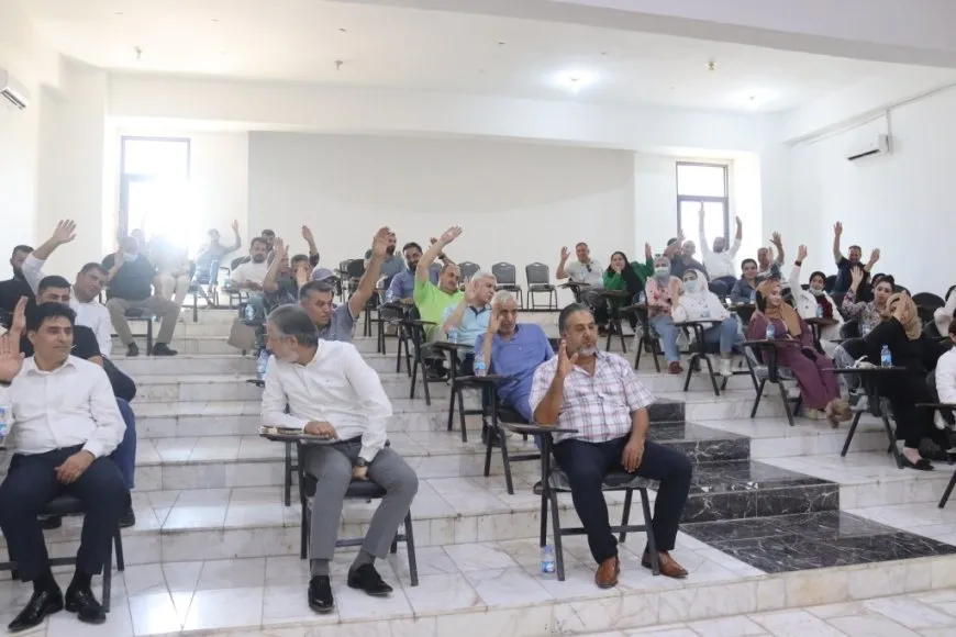 تشكيل مجلس الصحة في مقاطعة الرقة وانتخاب رئاسة مشتركة وأعضاء