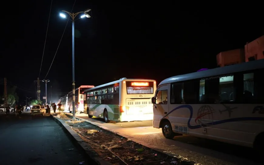 خروج دفعة جديدة من عوائل البدو من السويداء