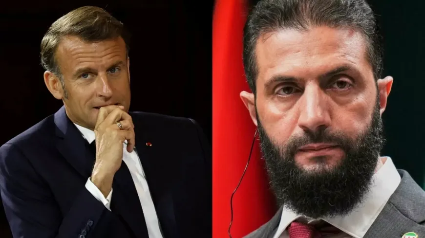 ماكرون يدعو الشرع لتجنب تكرار العنف في سوريا