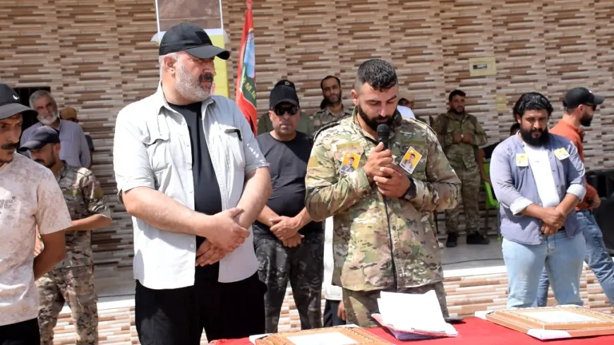 أهالي الشدادي يشيّعون جثمانَي شهيدَين من قوات سوريا الديمقراطية