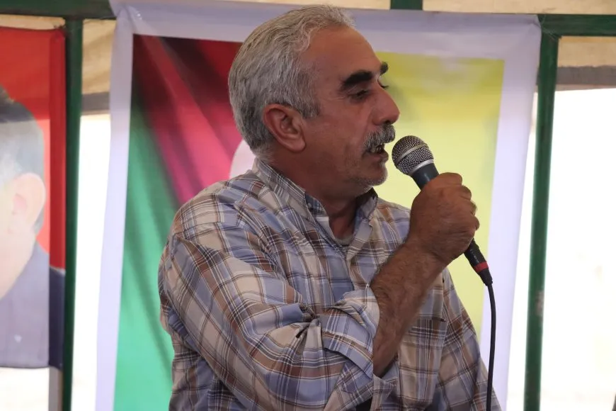 تقديم واجب العزاء لذوي الشهيد عبد السلام حاجي في قامشلو