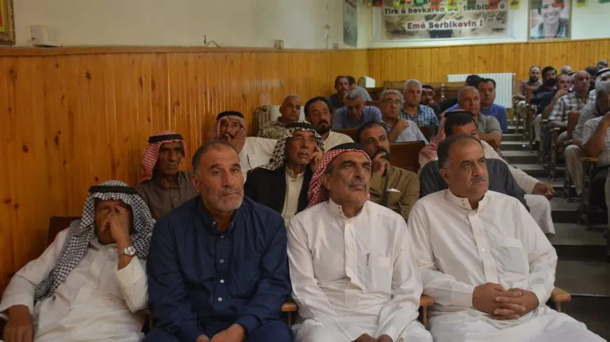 وجهاء وشيوخ العشائر العربية: سنحمي استقرار المنطقة ونصون وحدتنا