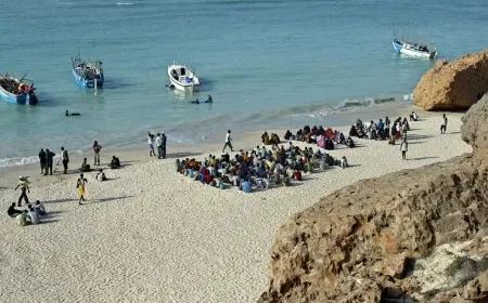 غرق قارب في السواحل اليمنية يؤدي لمقتل 68 شخصاً