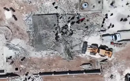 قتلى ومصابون في انهيار مبنى بريف حلب