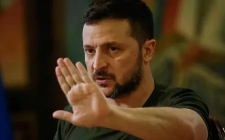 زيلينسكي يرفض التخلي عن الأراضي الأوكرانية ويحمّل روسيا مسؤولية الحرب
