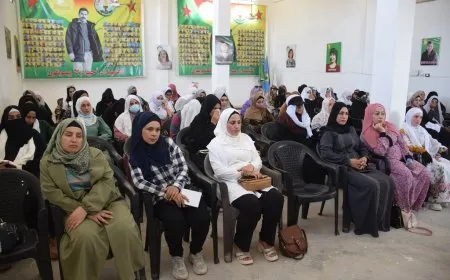 ‏الاتحاد الديمقراطي يعقد اجتماعاً للمرأة في الشدادي لمناقشة الوضع السياسي 