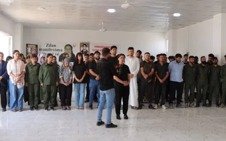 شبيبة شنكال يختتمون مؤتمرهم بالدعوة للحرية والديمقراطية والمطالبة بلقاء القائد