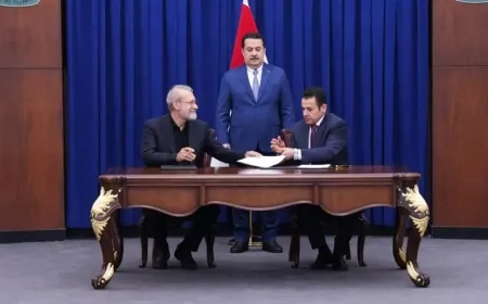 العراق وإيران يوقّعان اتفاقاً أمنياً في بغداد