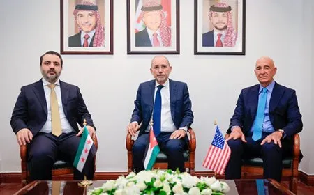 اجتماع عمّان الثلاثي.. تشكيل مجموعة لتعزيز وقف إطلاق النار في السويداء