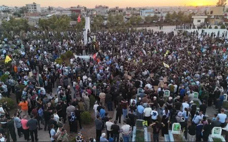 جثمان القيادي نور الدين صوفي يوارى الثرى في قامشلو