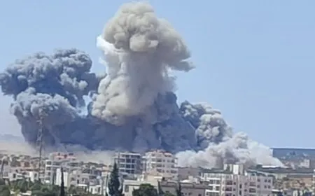 انفجار عنيف يهزّ مدينة إدلب