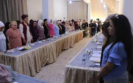 ندوة حوارية في حلب حول الطلاق والاستغلال الإلكتروني ضد النساء