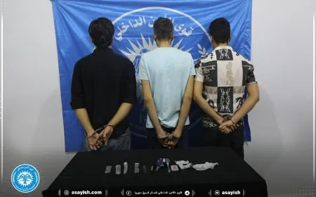 القبض على 3 مروّجين للمخدرات في مقاطعة الجزيرة