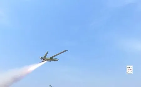 الجيش الإسرائيلي يعلن اعتراض مسيّرة أُطلِقَت من اليمن