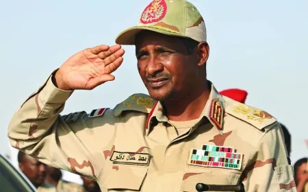 قائد الدعم السريع يؤدي اليمين رئيساً للمجلس الرئاسي للحكومة الموازية