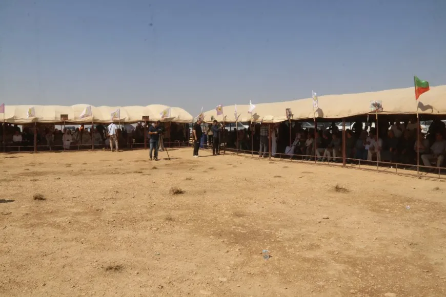 وضع حجر الأساس لبناء مقام ديني للإيزيديين في عامودا