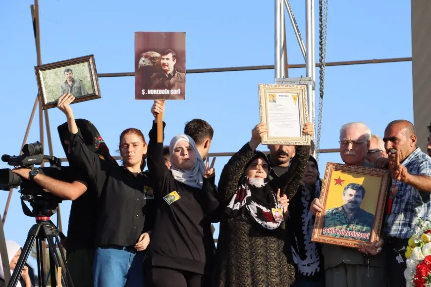 جثمان القيادي نور الدين صوفي يوارى الثرى في قامشلو