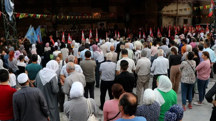 أهالي حلب يقدمون واجب العزاء  لذوي الشهداء نور الدين صوفي وكوجرو أورفا وبختيار كابار