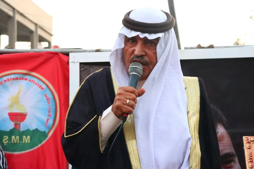 تجديد العهد للقيادي الشهيد نور الدين صوفي خلال مراسم تقديم العزاء