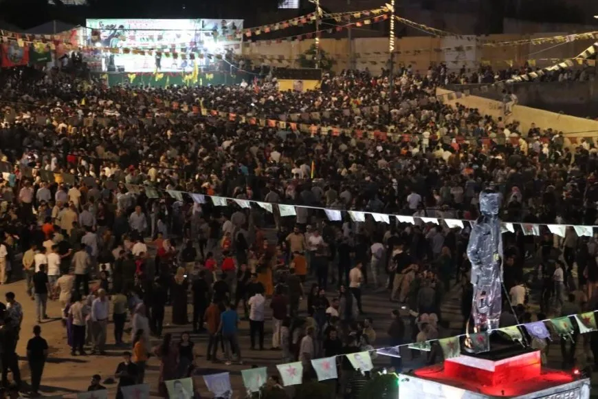 مدن وبلدات شمال شرق سوريا وحلب تحيي ذكرى قفزة 15 من آب باحتفالات جماهيرية