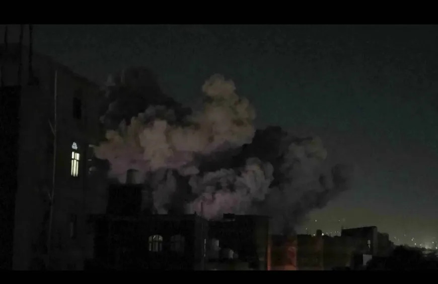 قصف إسرائيلي يستهدف محطة كهرباء صنعاء
