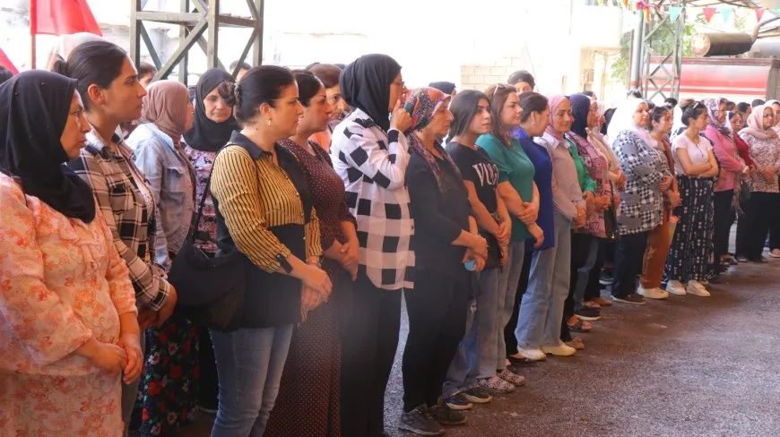 تقديم واجب العزاء لذوي مقاتل من قسد وعضو في قوى الأمن الداخلي بحلب