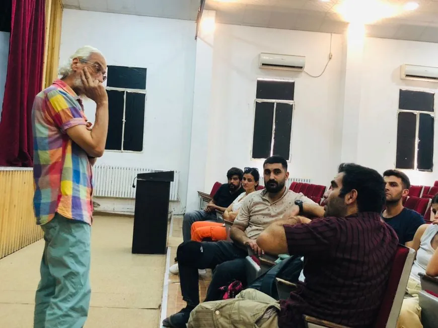 افتتاح ورشة عمل للتمثيل