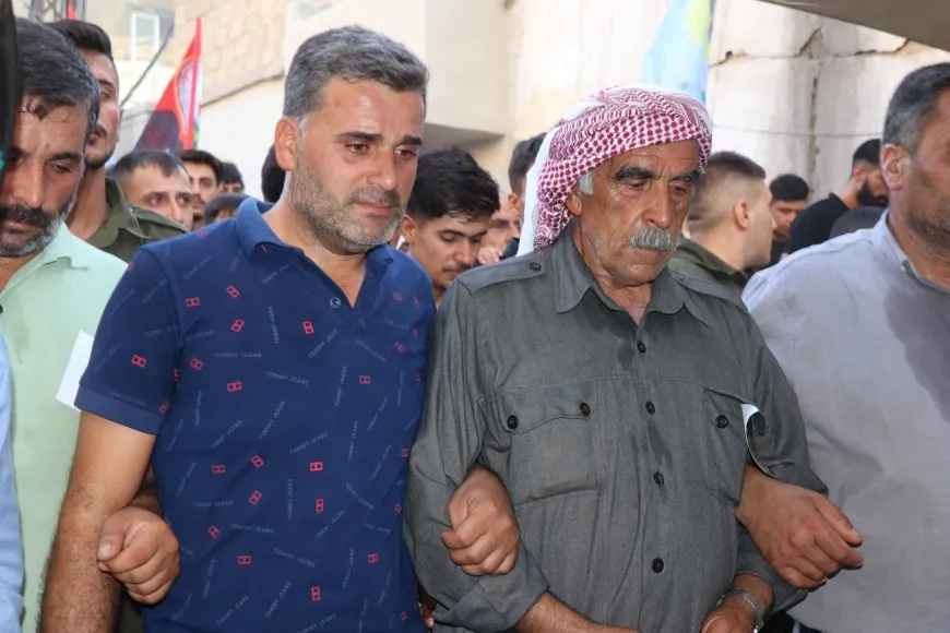 تشييع جثمان مقاتل من قوات تحرير عفرين في حلب