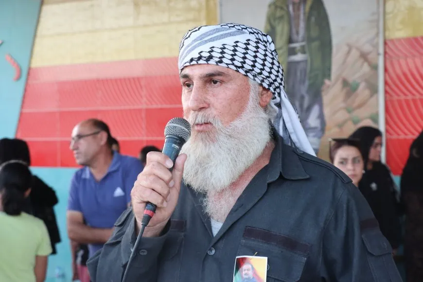 تشييع جثمان عضو حركة المجتمع الديمقراطي حايك قرطميني إلى مثواه الأخير