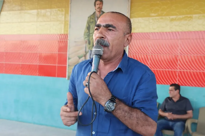 تشييع جثمان عضو حركة المجتمع الديمقراطي حايك قرطميني إلى مثواه الأخير