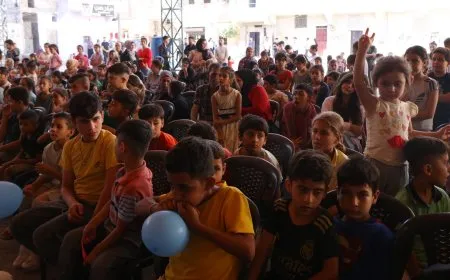 مهرجان الطفل الخامس في حلب يدعو لحماية الطفولة