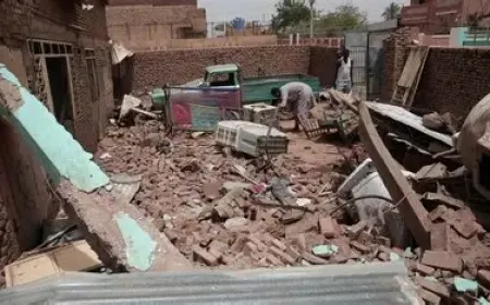 انهيار أرضي في السودان يتسبّب بفقدان ألف شخص لحياته