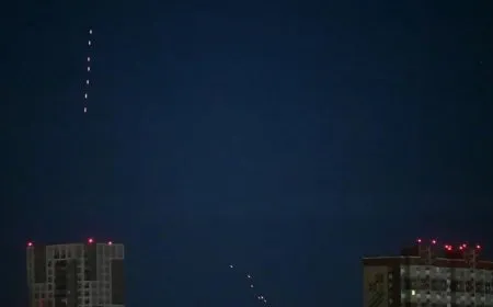 هجوم جوي روسي واسع على أوكرانيا