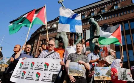 فنلندا تعتزم الاعتراف بالدولة الفلسطينية