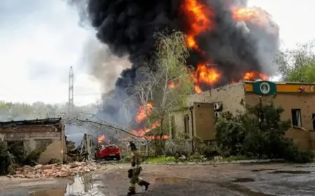 روسيا تستهدف محطة طاقة حرارية رئيسية في كييف
