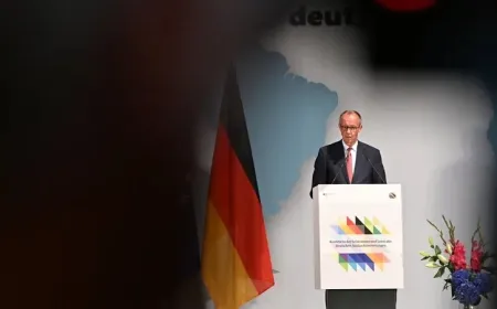 مستشار ألمانيا: خطط بوتين أكبر من أوكرانيا