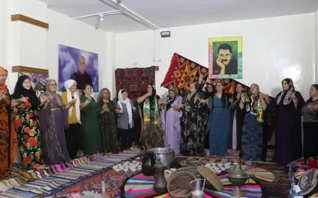 فعالية في إطار حملة "أرغب بلقاء عبد الله أوجلان" بالحسكة