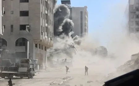 مقتل 32 شخصاً في غارات إسرائيلية متكثّفة على غزة