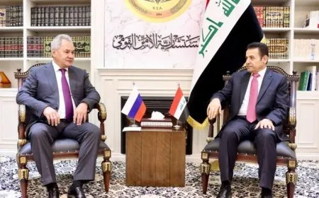 الأعرجي يستقبل أمين مجلس الأمن القومي الروسي لبحث التعاون الثنائي