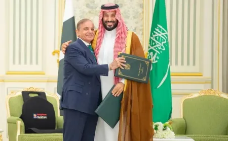 السعودية وباكستان توقّعان اتفاقية للدفاع الاستراتيجي المشترك