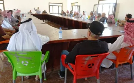 شيوخ ووجهاء عين عيسى يشيدون برسالة القائد عبد الله أوجلان