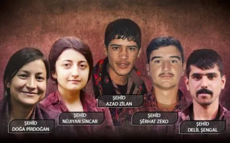 وحدات نساء شنكال (YJŞ) تستذكر الشهيدة دوغا بيردوغان ورفاقها