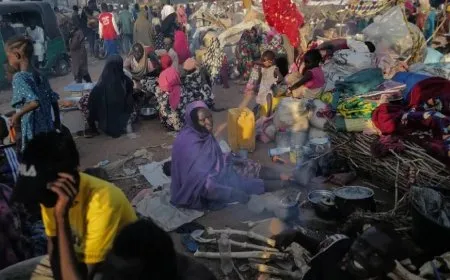 75 قتيلاً في قصف على مخيم للنازحين بدارفور غرب السودان