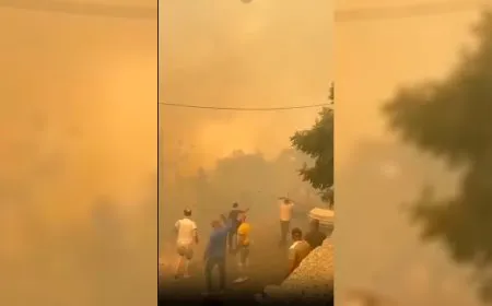 أهالي وادي النصارى يناشدون للتدخل الفوري لإخماد الحرائق