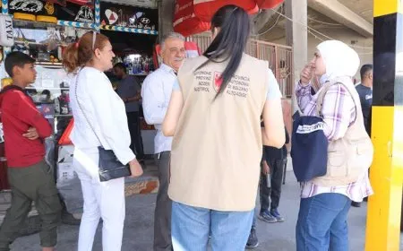 حملة توعية بيئية في الحسكة