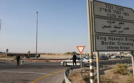 إسرائيل تغلق جسر الملك حسين بين الضفة والأردن اعتباراً من الغد