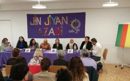 الوفد النسائي يبحث نظام الإدارة الذاتية وثورة المرأة خلال زيارته إلى لوزان