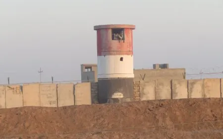 PDK  يبني جداراً على الحدود الفاصلة بين روج آفا وجنوب كردستان