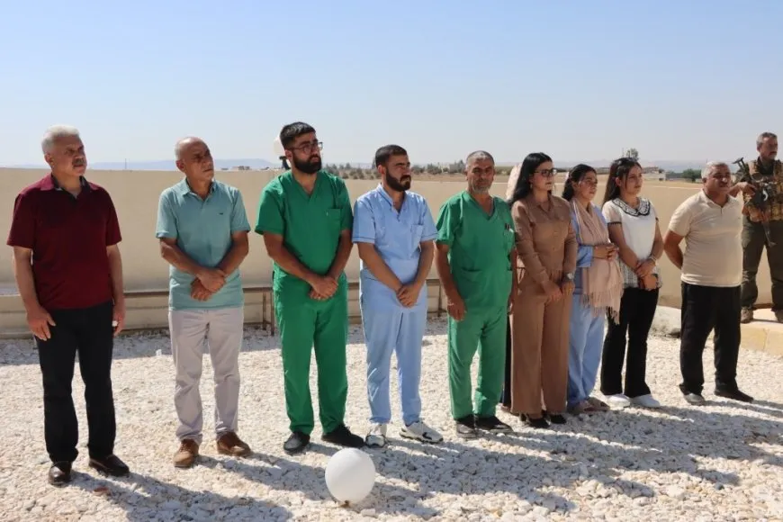 افتتاح مركز صحي في مدينة قناية بمقاطعة الفرات