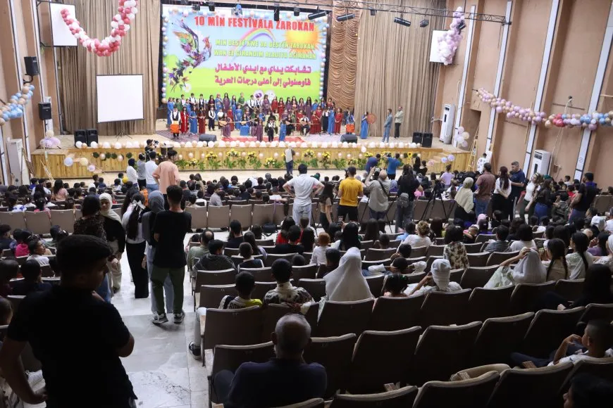مهرجان الطفل العاشر شهد عروضاً فنية لمكونات المنطقة في يومه الثاني